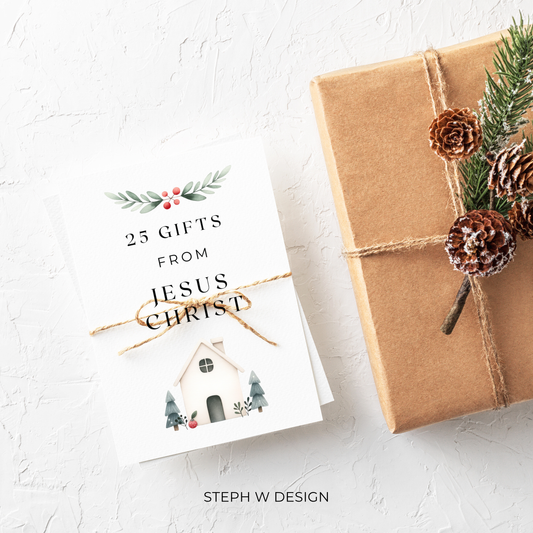 25 Gifts from Jesus Christ Scripture Cards