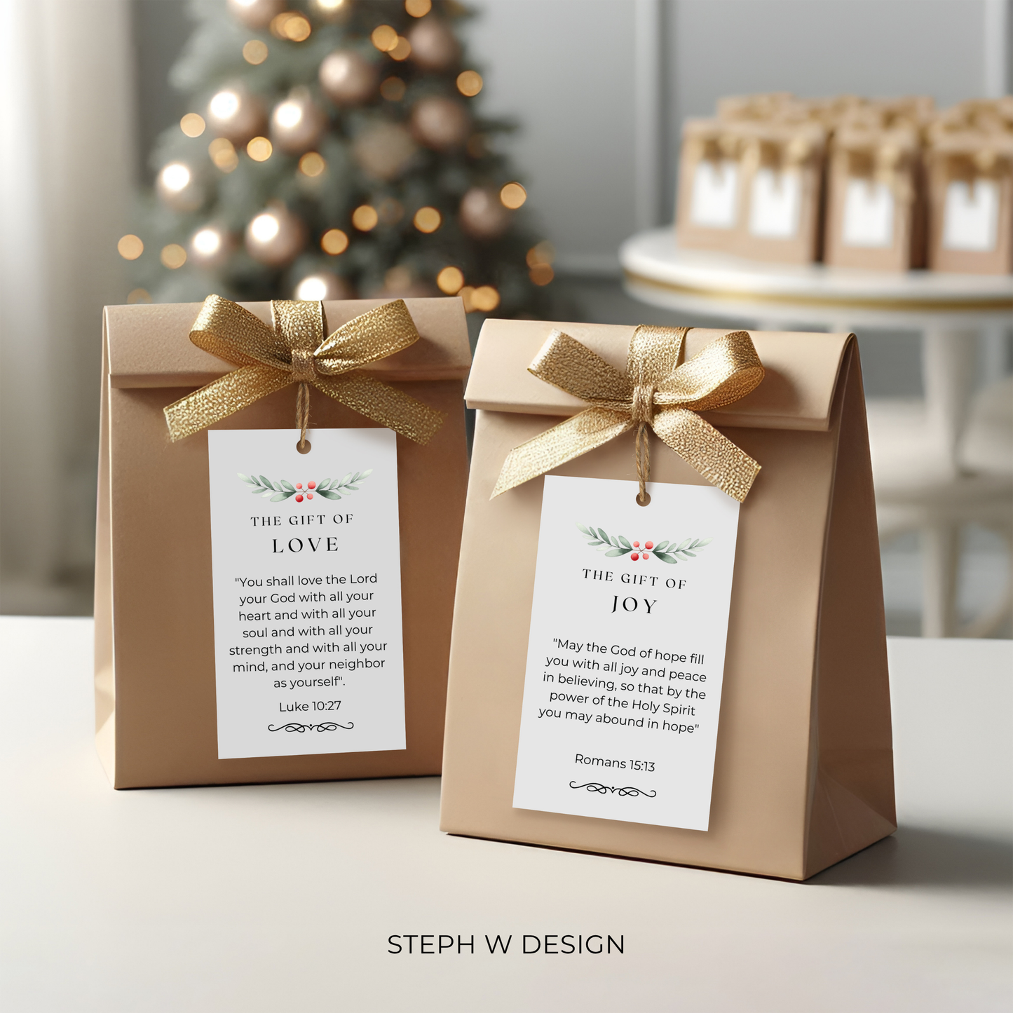 25 Gifts from Jesus Christ Scripture Cards