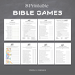 Bible Games Bundle,Fun Bible Study Activities