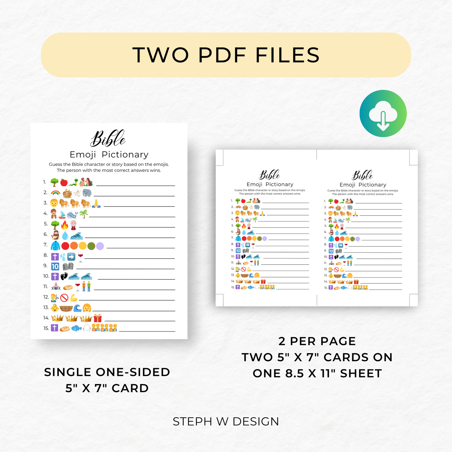 Bible Games Bundle,Fun Bible Study Activities