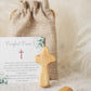 Holy Land Olive Wood Comfort Cross