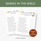 Babies in the Bible Game - Digital Download