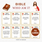 Bible Who Am I Game, Printable Sunday School Game