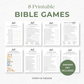 Printable Mega Bible Game Bundle-Church Games