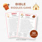 Printable Mega Bible Game Bundle-Church Games