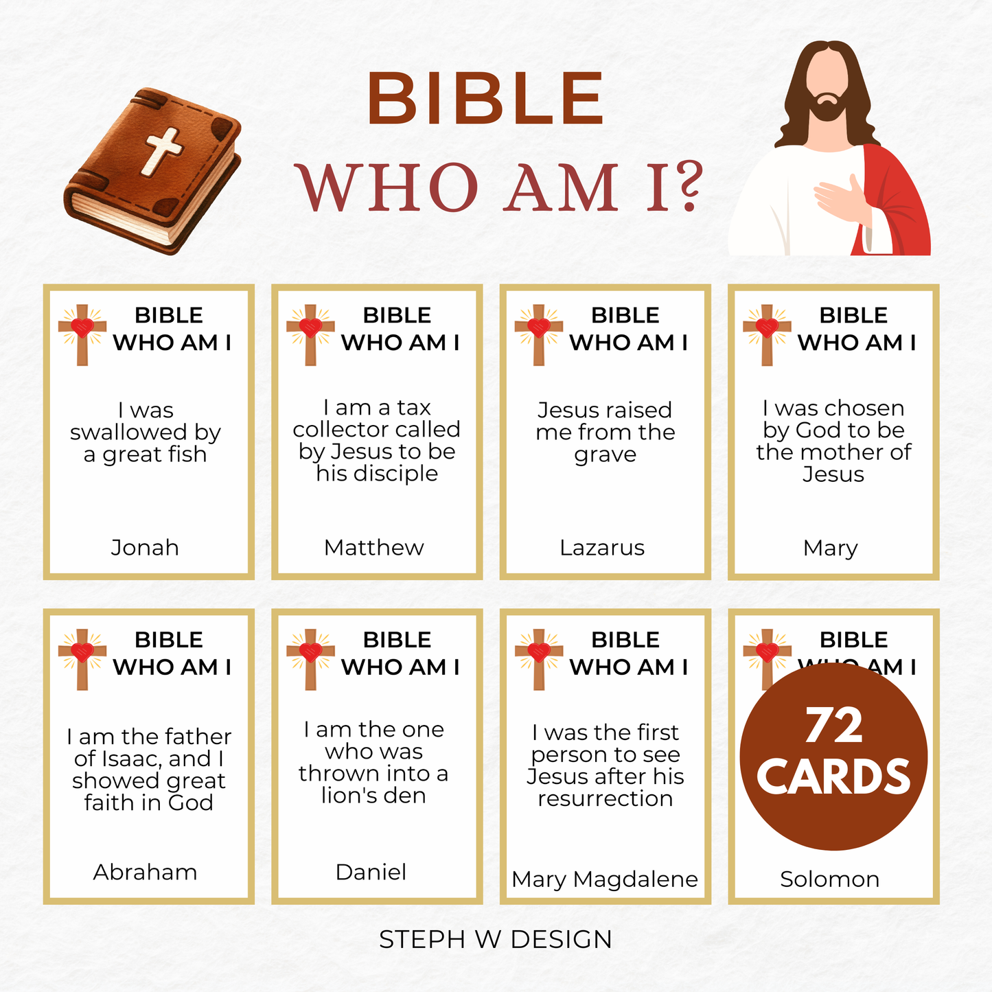 Printable Mega Bible Game Bundle-Church Games