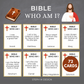 Bible Who Am I Game, Printable Sunday School Game