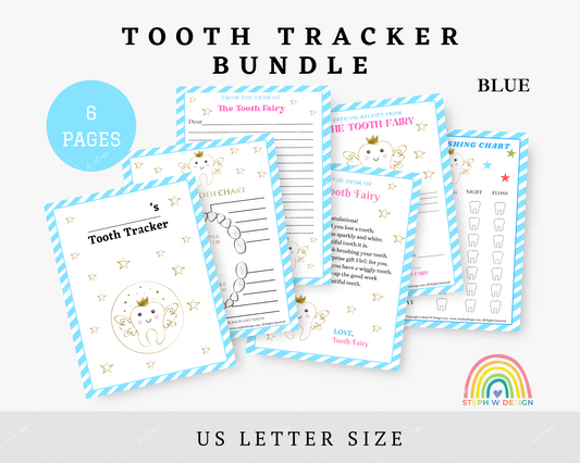 Tooth Tracker Bundle - Blue