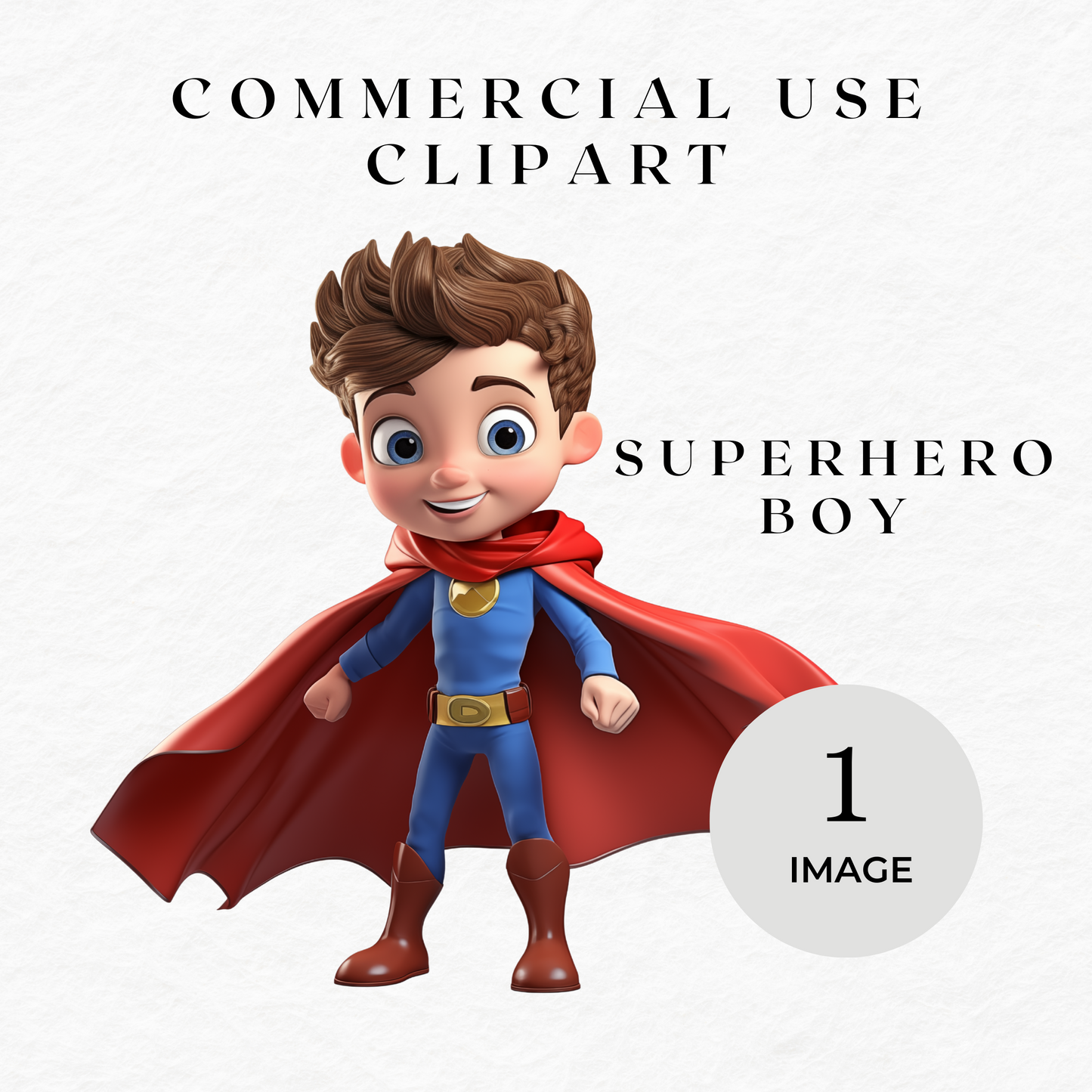 Super Boy Clipart - Boy Clip Art
