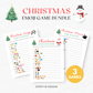Christmas Emoji Pictionary Game Bundle - Digital Download