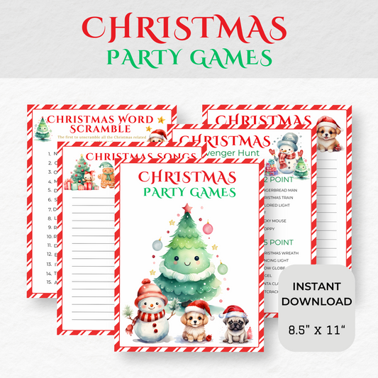 Christmas Party Game Bundle