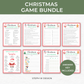 Christmas Party Game Bundle - Digital Download