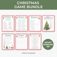 Christmas Party Game Bundle - Digital Download