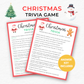 Christmas Trivia Game - Digital Download