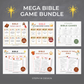 Printable Mega Bible Game Bundle-Church Games