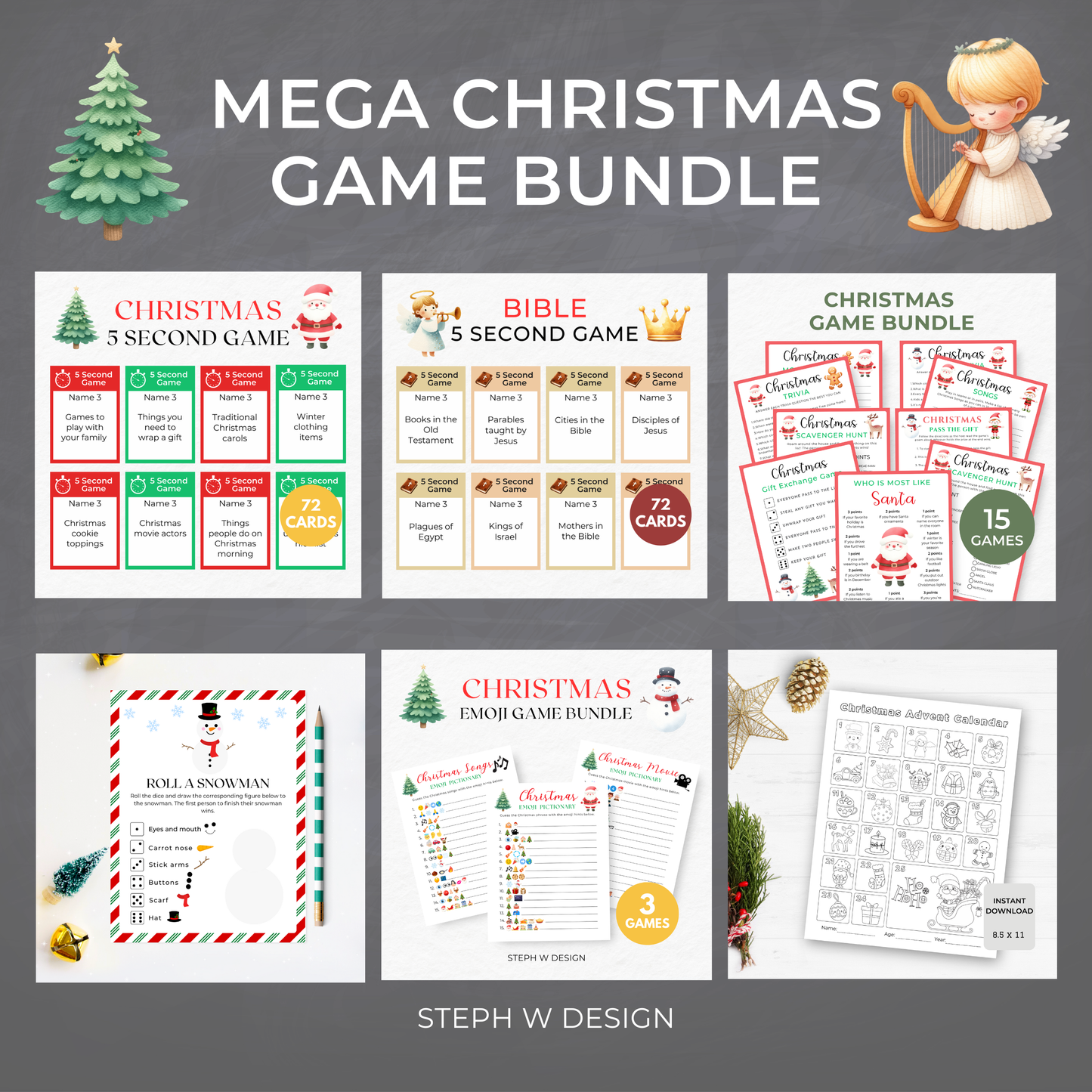 Mega Christmas Game Bundle - Digital Download