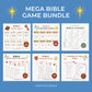 Printable Mega Bible Game Bundle-Church Games
