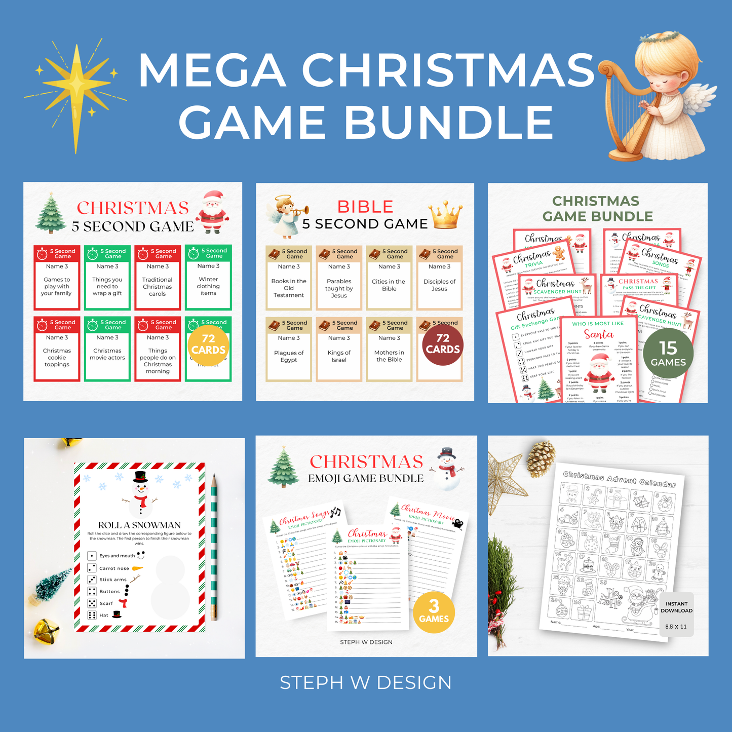 Mega Christmas Game Bundle - Digital Download