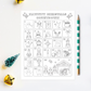 Nativity Advent Coloring Page - Digital Download