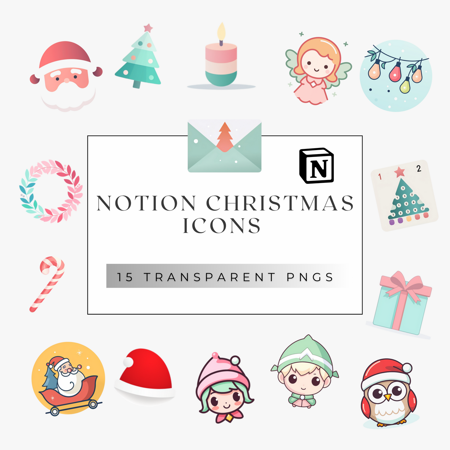 Notion Icons - Christmas Notion Icons