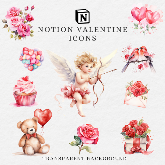 Notion Icons - Valentine Notion Icons