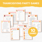 Thanksgiving Party Game Bundl- Digital Download