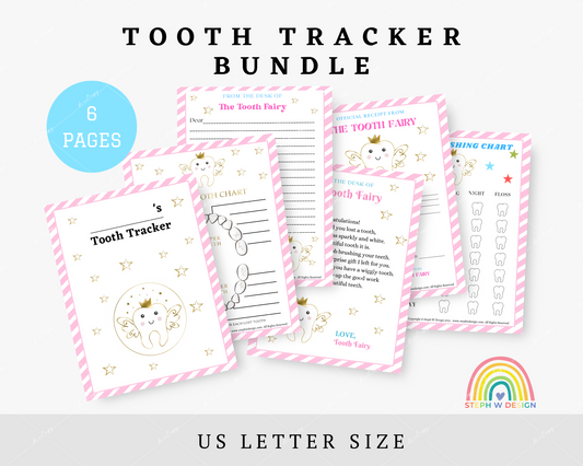Tooth Tracker Bundle - Pink