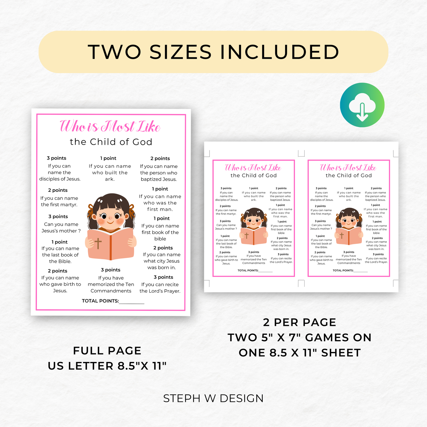 Who is Most Like Child of God Game - Digital Download